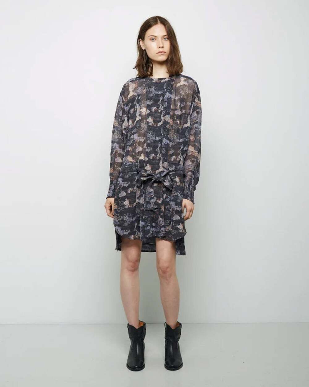 NWOT Isabel Marant Carla Silk Mini Dress FR 38 US 6